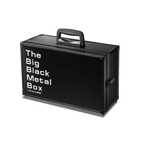 big metal box case|The Big Black Metal Box (PRO Edition) .